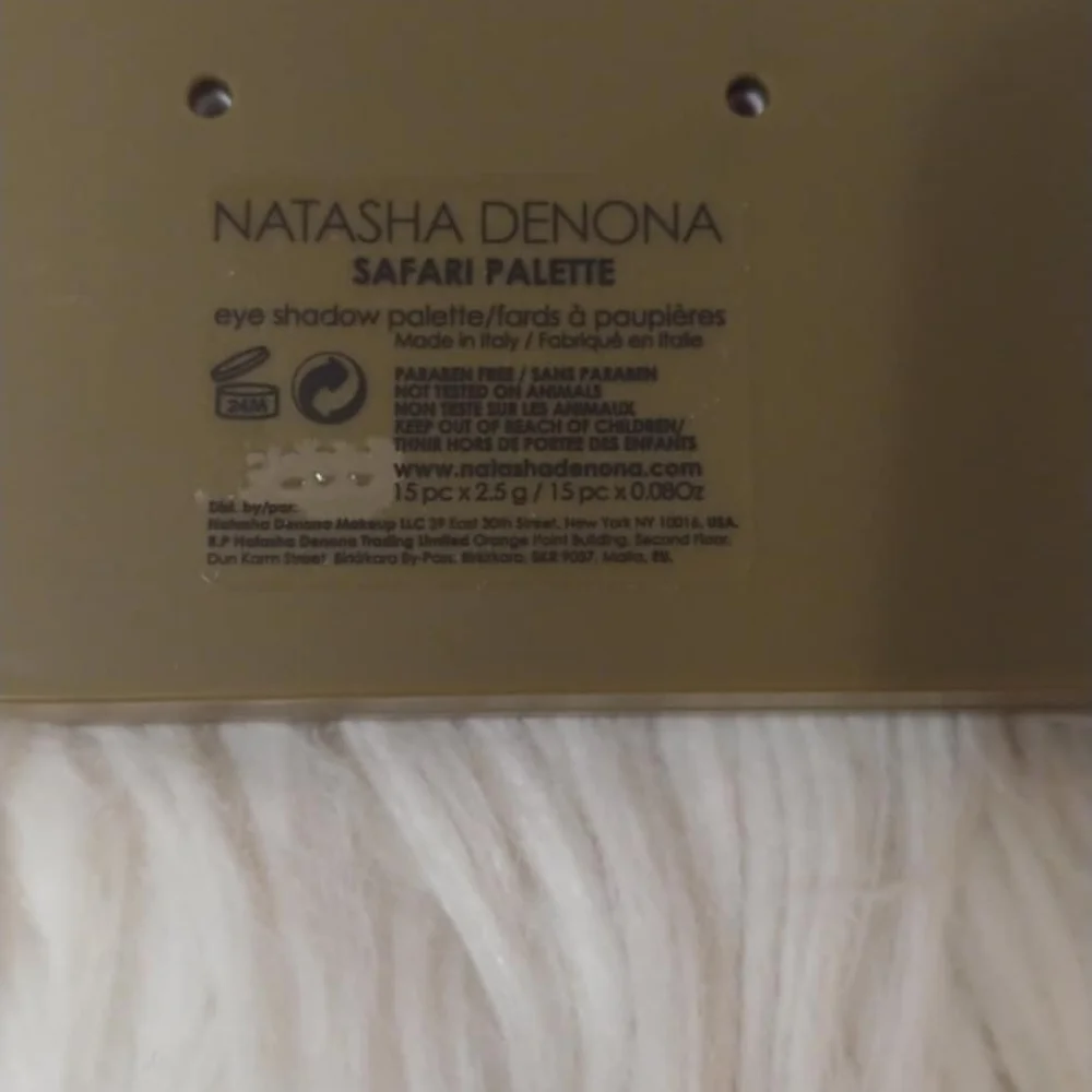 💖FIRM! NWT NATASHA DENONA SAFARI EYESHADOW PALETTE (DISCONTINUED)